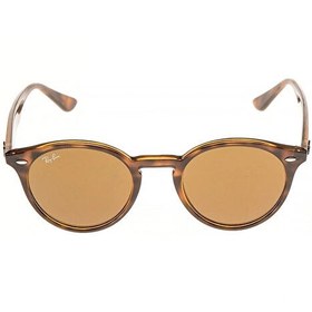 Resim Ray-Ban Highstreet RB2180 Yuvarlatılmış Kare Kahve Erkek Güneş Gözlüğü 