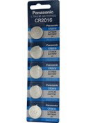 Resim Panasonic CR2016 3V Lityum Blister Düğme Pil 5 x 20'li 