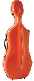 Resim Gewa 341260 Air Çello Kutusu (Turuncu/Siyah) | 3.9 kg Ultra Hafif Termoplastik Kabuk Isı Yalıtımlı ve Darbelere Karşı Maksimum Güvenlik 
