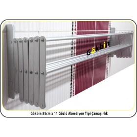 Resim Gökbin Akordiyon Çamaşırlık Kurutmalık Askısı Paslanmaz Alüminyum Yeni ÜRÜN 2023 