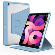 Resim Apple Ipad 10.2'' 8. Nesil Kılıf (a2270-a2428-a2429-a2430) Regal Folio Mavi Microsonic