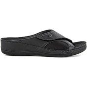 Resim Muya Hazar Anatomik Taban Jel Destekli Halluks Valgus Kemik Çıkıntısına Uygun Kadın Terlik 33204-2861-STAN 