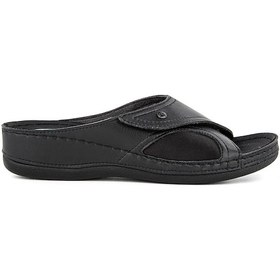 Resim Muya Hazar Anatomik Taban Jel Destekli Halluks Valgus Kemik Çıkıntısına Uygun Kadın Terlik 33204-2861-STAN 