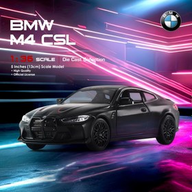 Resim 1:36 Ölçekli BMW M4 CSI Döküm Model Araba, Manuel Geri Çekme Oyuncak Araç, Çinko Alaşımdan Koleksiyonluk, Pilsiz, Gençler, Erkek Çocuklar İçin İdeal Doğum Günü Hediyesi, BMW için 