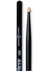 Resim Vic Firth V5bb American Classic 5b Black Baget Siyah Kaplama - Şık Görünüm - Ahşap Uç 