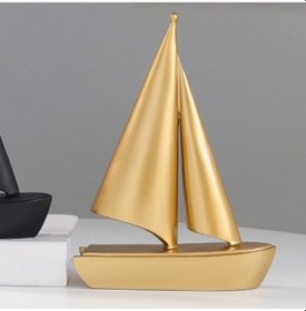 Resim Lijinxu Yelkenli Gemi Heykeli Yelkenli Modeli Yatak Odası Aureate 