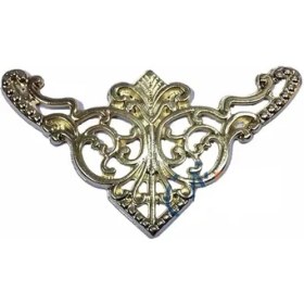 Resim Dekoratif Köşe Süsü, Köşelik - Büyük, 31X55MM, Sarı, 100 Adet 