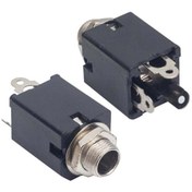 Resim Powermaster 6.3MM Gitar Jack Şase Stereo Dik 