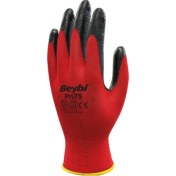 Resim Beybi PN75 Yarı Nitril Kaplı Örgü Polyester Eldiven 9b 