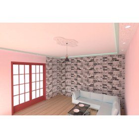 Resim MOTİFPİYER Motifpiyer Lamba Tavan Göbeği-44-55x95cm-sekizgen-2adet 