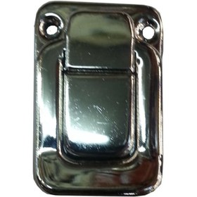 Resim Yaylı Bavul Kilidi - 32x48mm, Nikel, 100 Adet 