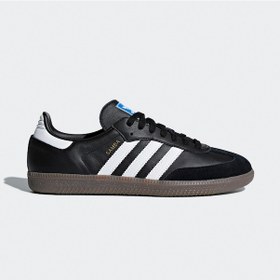 Resim Adidas Samba Og Unisex Siyah Spor Ayakkabı - B75807 Siyah 