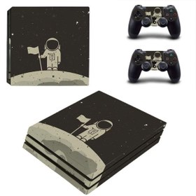 Resim Kt Grup Astronot Playstation 4 Pro Full Sticker Kaplama 