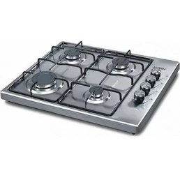 Resim Luxell LX-420F 4 Gözlü Emniyetli Set Üstü Inox Ocak-Lpg 