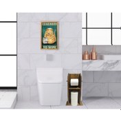 Resim Bk Home Doğal Masif Ahşap Tuvalet Kağıtlığı Ve Dekoratif Retro Ah (551052205) Bk