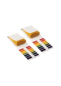Resim Twexqny 2 Takım 160 Şeritler 1-14 Ph Turnusol Kağıdı Ph Test Şeritleri Su Kozmetik Toprak Ph Test Kağıdı Şeritleri Kontrol Kartı İle 
