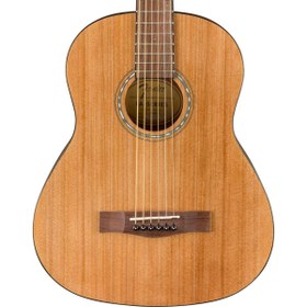 Resim Fender FA-15 3/4 Steel Akustik Gitar - Natural / Walnut 