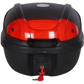 Resim Motosiklet Çantası Arka Motosiklet Bagajı Cv34 - Siyah 