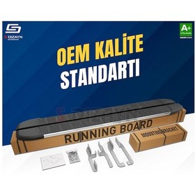 Resim S-dizayn Mg E-hs S-line Krom Yan Basamak 183 Cm 2021-2024 A+ Kalite 