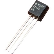 Resim LM35 Hassas Sıcaklık Sensörü 