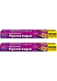 Resim Hazır Kesilmiş Pişirme Kağıdı 16 Lı 42 X 37 Cm İkili Set 