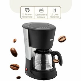 Resim TTT Sinbo 2'si 1 Arada Filtre Kahve Ve Çay Demleme Makinesi 