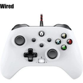 Resim Papajack Kablolu Beyaz-2.4g Kablosuz Gamepad Oyun Denetleyicisi Xbox One Serisi Video Oyun Konsolları 3D Rocker Joystick Oyun Kolu Aksesuarları (Yurt Dışından) 