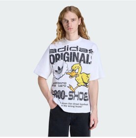 Resim Adidas Duck Graphic Erkek Tişört C-adıkg6439e50a00 Beyaz 