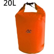 Resim Chaoduo Shop TURUNCU-20L Stili 10L 20L Su Geçirmez Kuru Çanta Paketi Çuval Yüzme Rafting Kayaking Nehir Yürüyüşü Yüzer Yelkencilik Kano Tekne Gezisi Su Direnci (Yurt Dışından) 