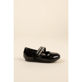 Resim Epaavm Çatal Baretli Siyah Kız Çocuk Ayakkabı 