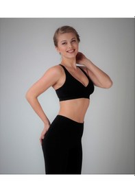 Resim Shonadae Shonadae Kruvaze Sporcu&Emzirme Sütyeni (257594254) Siyah 