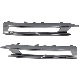 Resim Mercedes-benz Tampon Sis Lambası Kaplaması Gündüz Farı Kapağı 