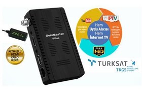 Resim Goldmaster Iplus Dijital Uydu Alıcısı 