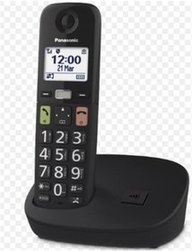 Resim PANASONIC Kx-Tgu110 Siyah Telsiz Dect Telefon 