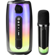 Resim Fogy Pluse 7 Mikrofonlu Rgb Kablosuz Soundbar Multimedya Hoparlör Speaker Bluetooth Hoparlör 2024 