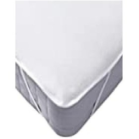 Resim Mycey Sıvı Geçirmez Tek Kişilik Alezi 90x190 Cm Micro Kumaş Köşe Lastikli Beyaz 