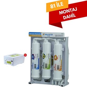 Resim Pera Water star Alkali-Mineral-Detox 8 Aaşamalı açık Kasa pompalı Su Arıtma Cihazı 