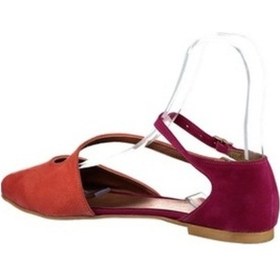 Resim Fox Shoes Turuncu/Fuşya Kadın Babet D726016902 
