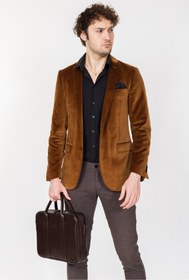 Resim Necati Çanta Macbook Organizer Laptop Evrak Çantası 15.6" & 16" Inç Kahverengi 