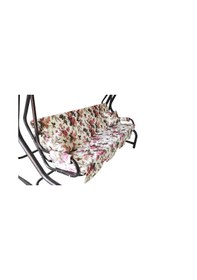 Resim Viphomeconcept 3 Kişilik Süngerli Bahçe Salıncak Minderi Kılıfı Ingiliz Gülü Çok Renkli 