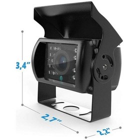 Resim Audiomax Otobüs Tır Kamyon'lara Uygun Geri Görüş Kamera 10metre 