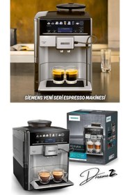 Resim Siemens Drmz Versunix ZeroEnergy Eq.6 Plus Tam Otomatik Kahve Makinesi ,19 Bar ,1500 W,Tek Tuşla Hazır 