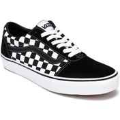 Resim Vans Erkek Siyah Günlük Ayakkabı Vn0A38Dmpvj1 Beyaz - Siyah 