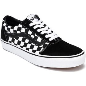 Resim Vans Erkek Siyah Günlük Ayakkabı Vn0A38Dmpvj1 Beyaz - Siyah 