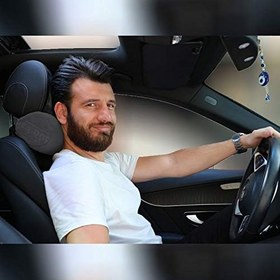 Resim beddo™ Bambu Serisi | Ortopedik Araç Boyun Yastığı | 2 li Paket | Siyah Renk 
