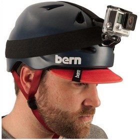 Resim Gopro Hero 10 Aksiyon Kameralar için Kaymaz Kafa Bandı Head Strap 