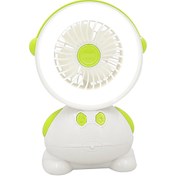 Resim gaman HB-9906 Usb Kablolu 3 Mod Işıklı 2 Hız Modlu Vantilatör - Fan Kamp-Çadır-Ev-Ofis-Araba Uyumlu 