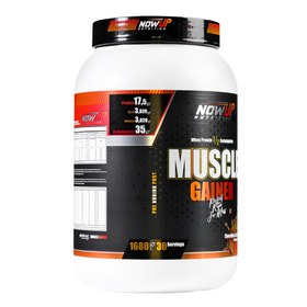 Resim NOWUP NUTRİTİON Muscle Gainer Çikolatalı Latte Aromalı 1680g 