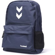 Resim hummel Casual/Günlük Sırt Çantası Hml Darrel Bag Pack Lacivert 310Yseri Orta Boy Mavi Fermuarlı Type 4 Pol 