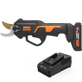 Resim Worx WG330E 20Volt 2.0A Li-ion Tek Akülü Profesyonel Kömürsüz Dal Budama Makası 